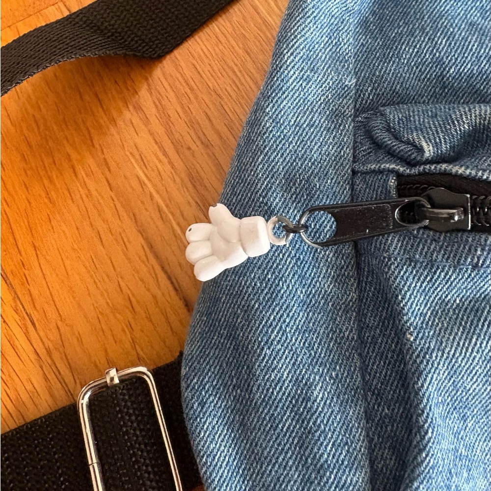 Vintage Mickey Mouse Denim Back Pack - Picture 7 of 10